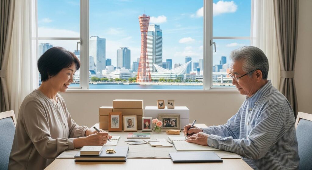 神戸市の高齢化事情から見る、今すぐ始めたい終活と遺品対策