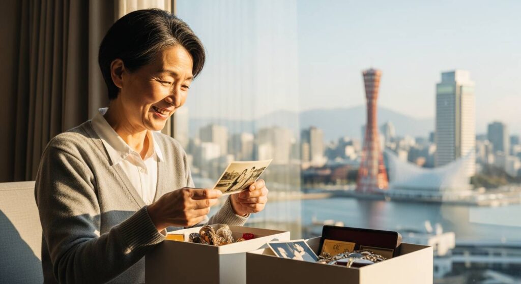 神戸在住50年、終活カウンセラーが語る遺品整理の感動体験