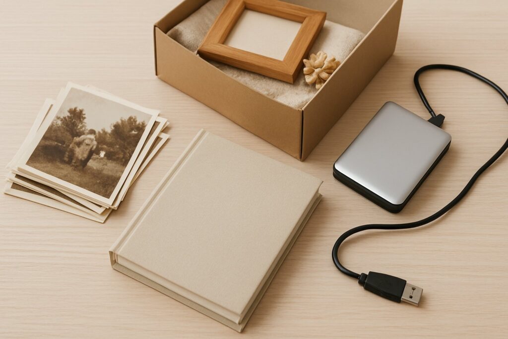 遺品整理で写真や思い出品を安全に整理する方法