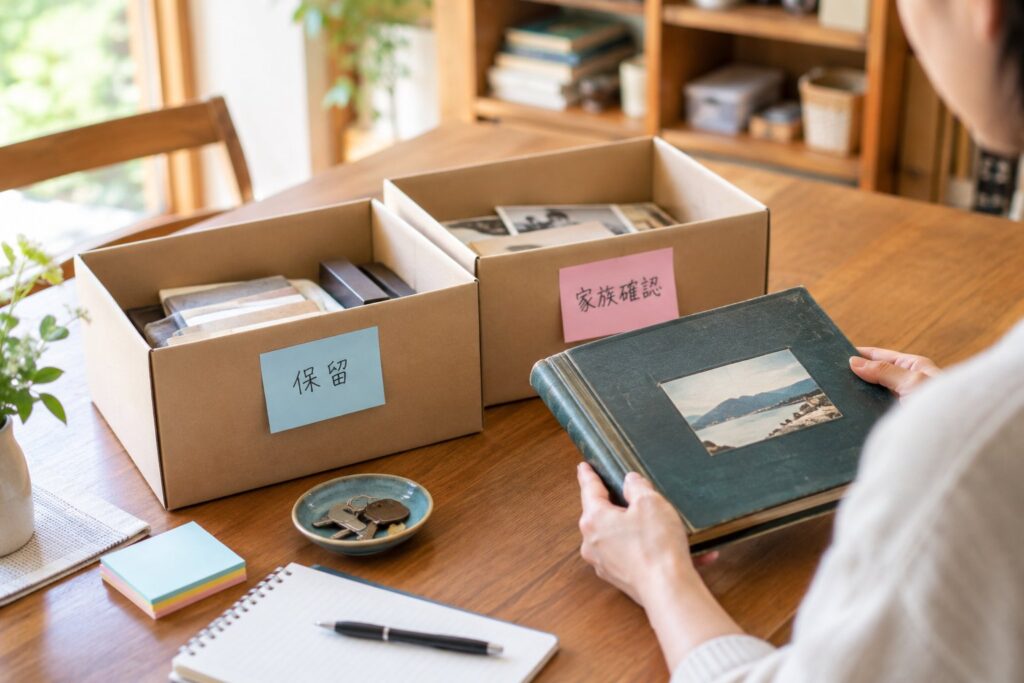 遺品整理を始めるタイミングと無理のない準備