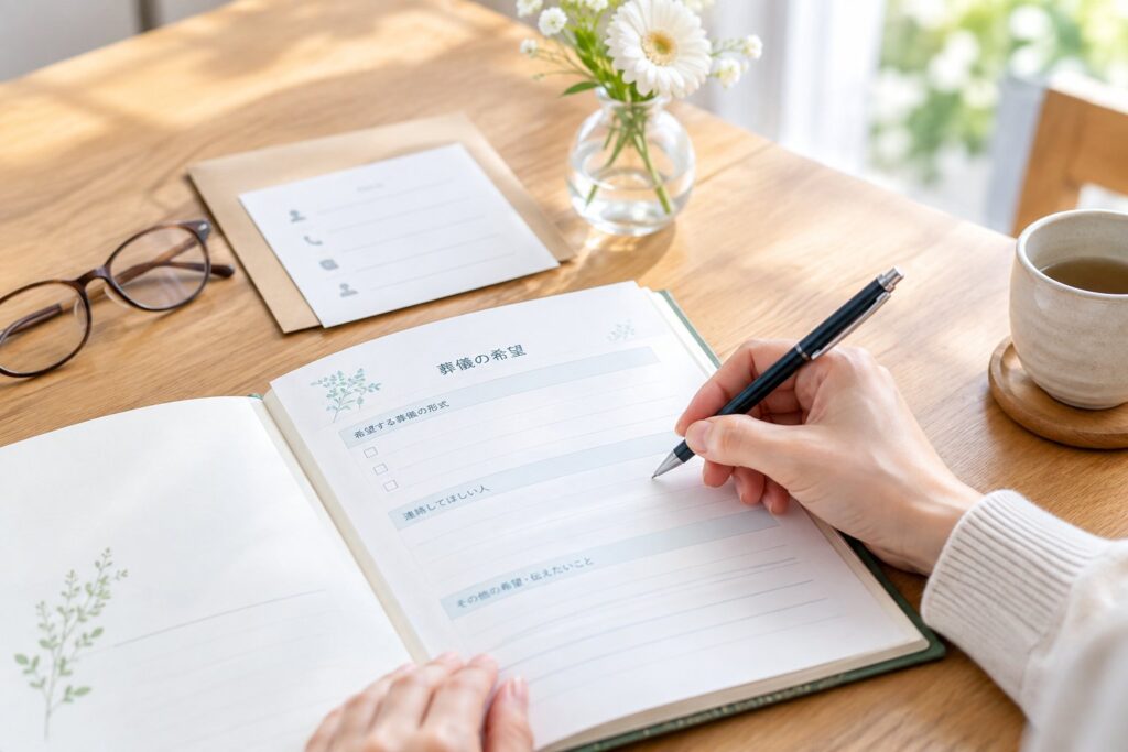 ひとり暮らしで考える葬儀の事前相談と希望の伝え方