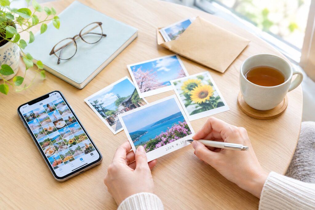 ひとり暮らしで考えるスマホ写真と思い出の整理